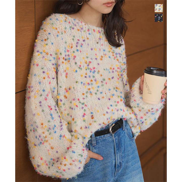 KOBE LETTUCE（神戸レタス） ニット レディース 長袖 ローゲージ