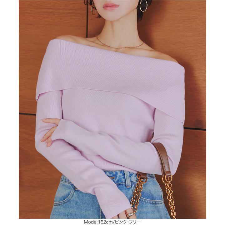 KOBE LETTUCE（神戸レタス） ニット レディース トップス オフショル