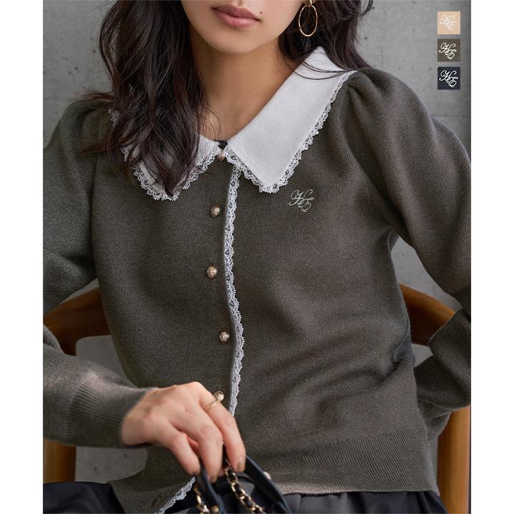 KOBE LETTUCE（神戸レタス） ニット セーター レディース レース襟