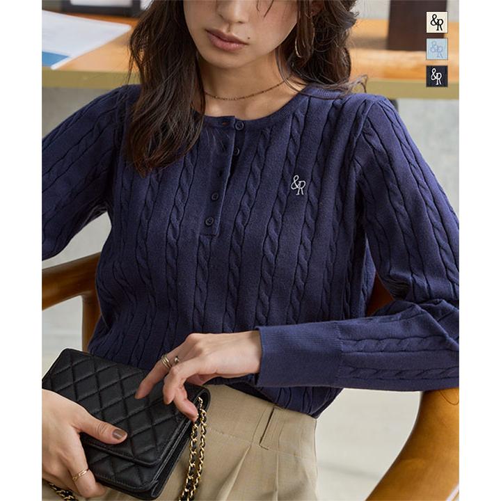 KOBE LETTUCE（神戸レタス） ニット レディース ヘンリーネック