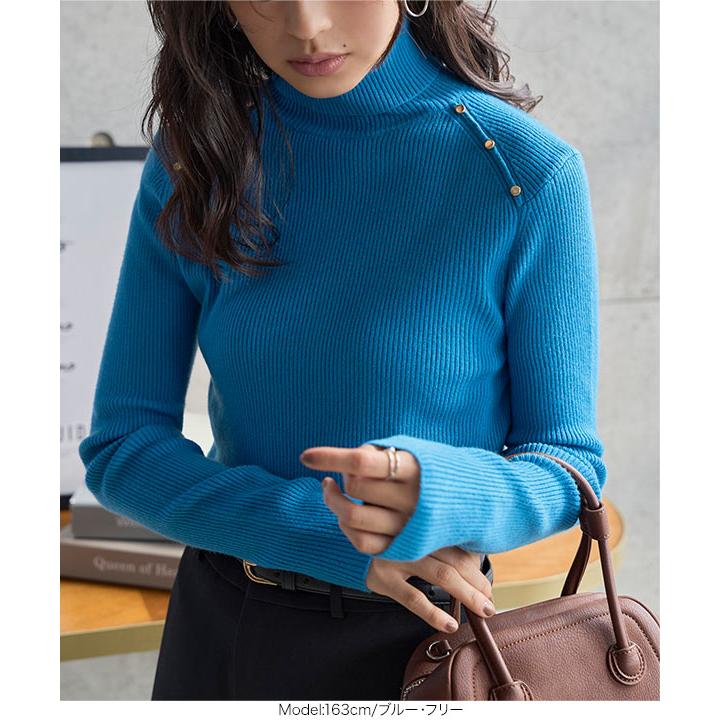 KOBE LETTUCE（神戸レタス） ニット タートルネック レディース 40代