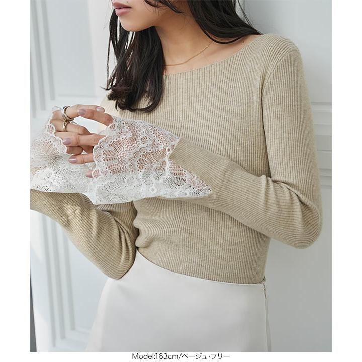 KOBE LETTUCE（神戸レタス） ニット トップス レディース 40代 リブ