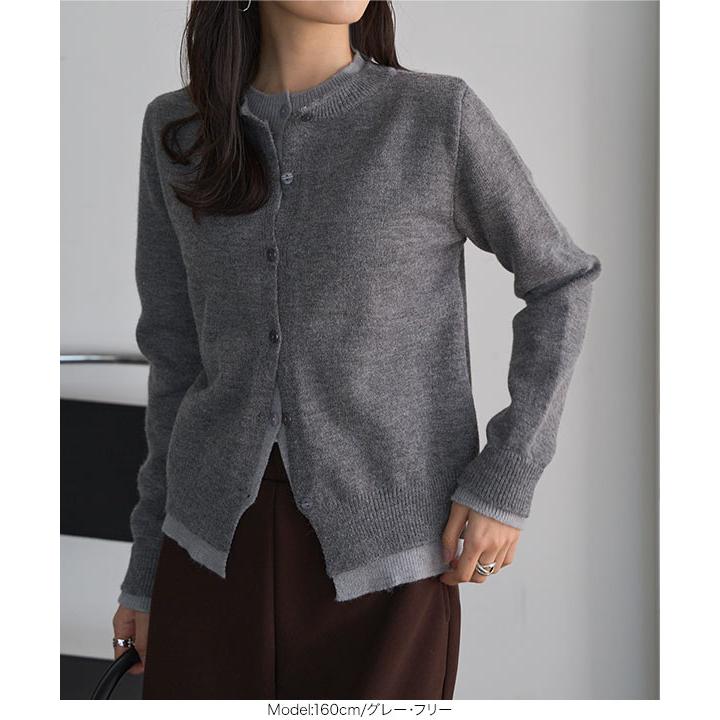 KOBE LETTUCE（神戸レタス） カーディガン レディース 秋冬 ニット