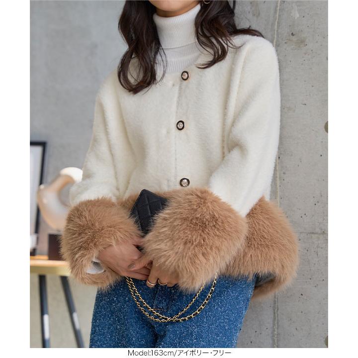 KOBE LETTUCE（神戸レタス） ニットジャケット アウター レディース 50