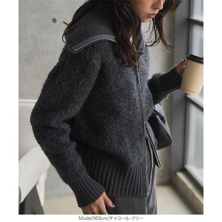 KOBE LETTUCE（神戸レタス） カーディガン ニット レディース ダブル