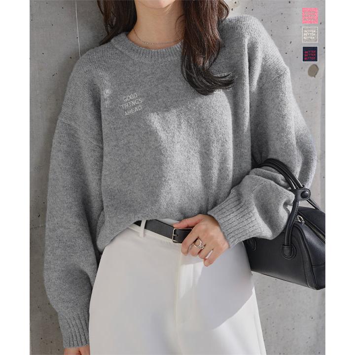 JACQUEMUS ネイビー ロゴセーター ネイビー（紺）系 M JACQUEMUS