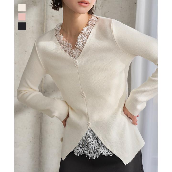 KOBE LETTUCE（神戸レタス） ニット セーター レディース レース