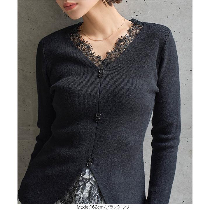 KOBE LETTUCE（神戸レタス） ニット セーター レディース レース