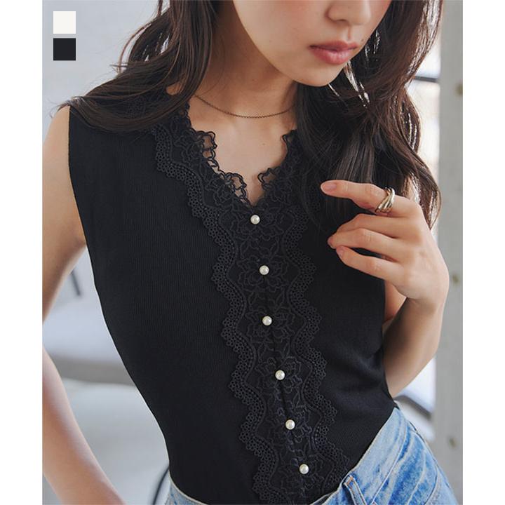 KOBE LETTUCE（神戸レタス） トップス レディース 夏 リブニット
