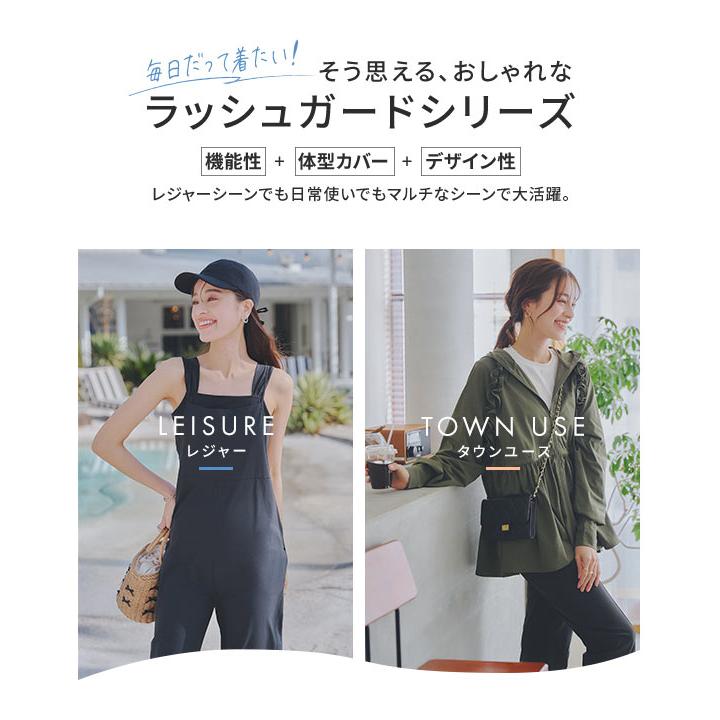 KOBE LETTUCE（神戸レタス） ラッシュガード レディース 長袖 パーカー