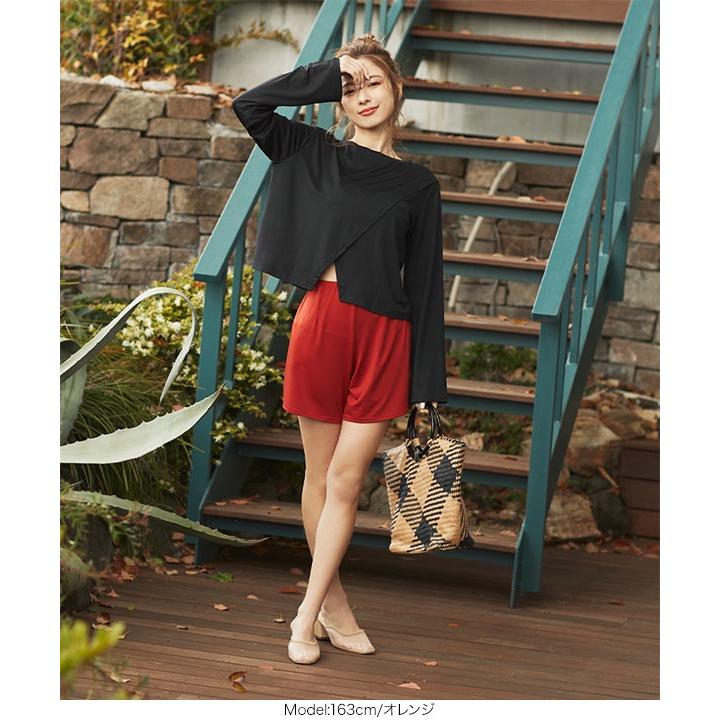 ESTIVO 水玉模様 フード付きウェア 上下　Lサイズ フィットネス水着 レディース 大きいサイズ 体型カバー 水着