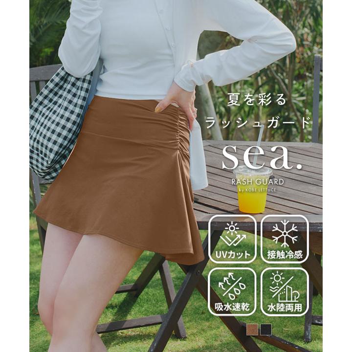 MARK&LONA - DEVEREUX GOLF ラッシュガードスカート KOBE LETTUCE（神戸レタス） ラッシュガード スカート ショートパンツ