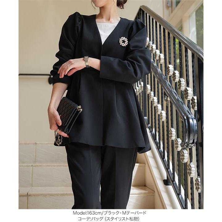 ベルベットスーツ・式服・フォーマル（ほぼ新品） KOBE LETTUCE 卒業式 母 服装 セットアップ フォーマルスーツ