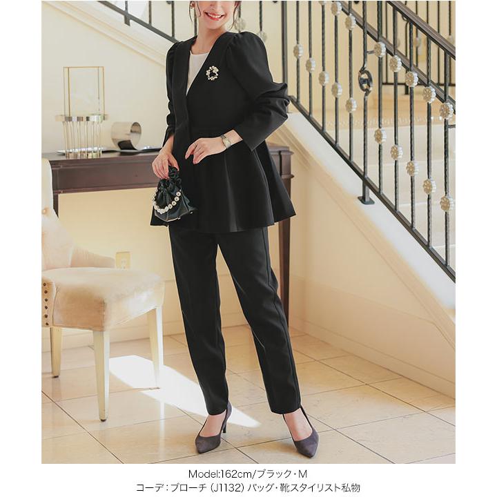 KOBE LETTUCE 卒業式 母 服装 フォーマルスーツ セレモニー 4点セット  