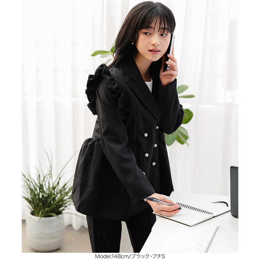 新品☆L♪黒ジレのパンツスーツ♪セレブレイトスーツにも♪3万円を☆R171 新品☆L♪黒ジレのパンツスーツ♪セレブレイトスーツにも♪3万円を