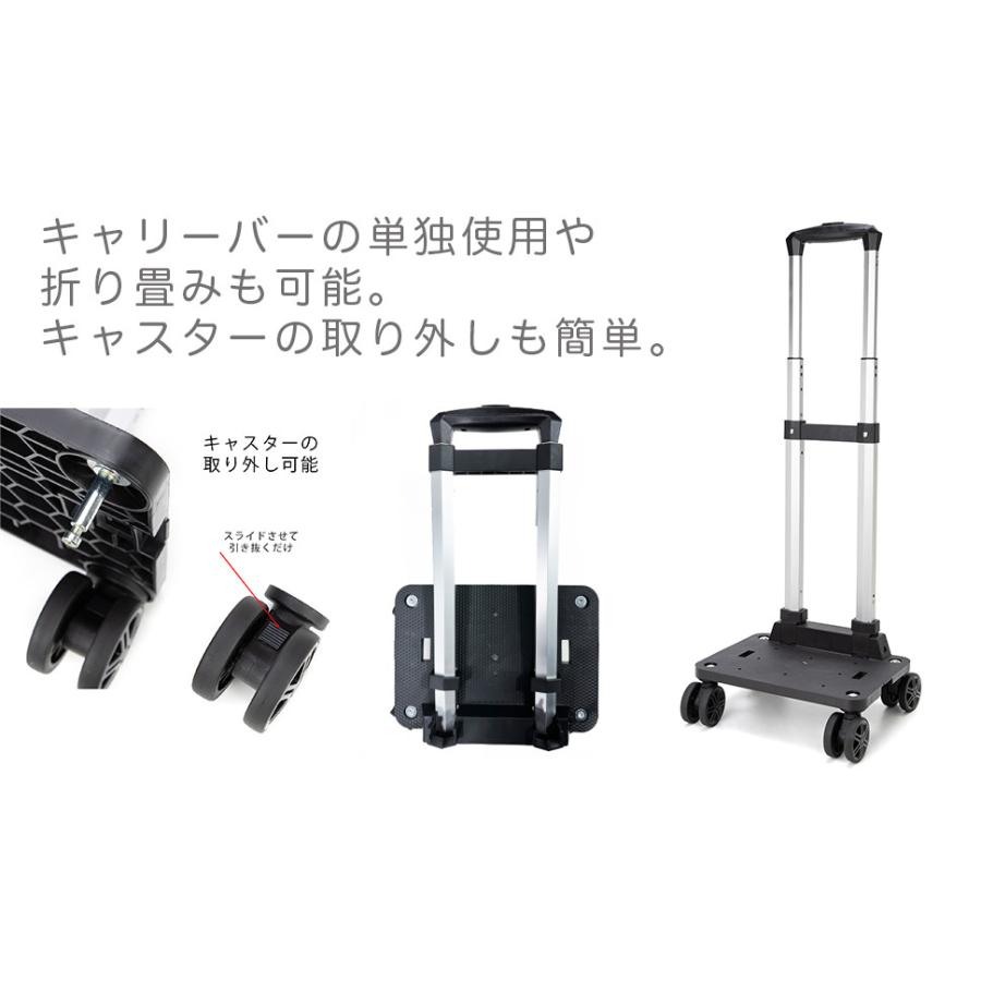 日本製YKKファスナー 大型ダブルキャスター 保温保冷 ショッピングキャリー 折り畳み可能 横押し 軽量 ショッピングカート 組み立て済み 605の画像