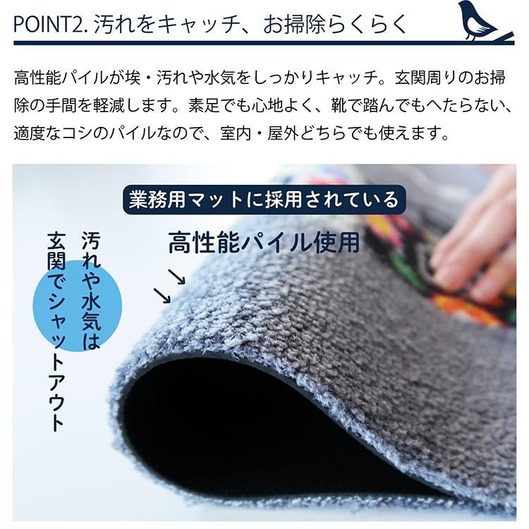 玄関マット 北欧 Welcome house 50×80cm 室内屋外兼用 日本製 玄関マット 北欧 Welcome house 50×80cm 室内屋外兼用 日本製