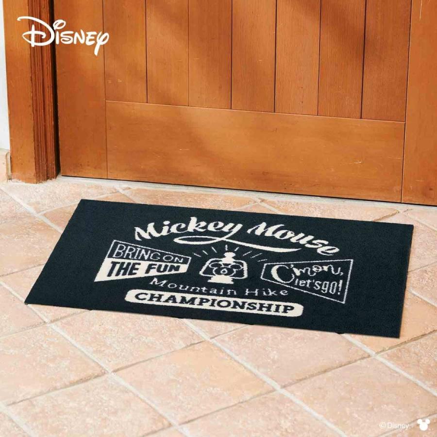 玄関マット Disney ディズニーmickey ミッキーマウンテンハイク 50 75cm Bk クリーンテックス ジャパン 通販 Yahoo ショッピング