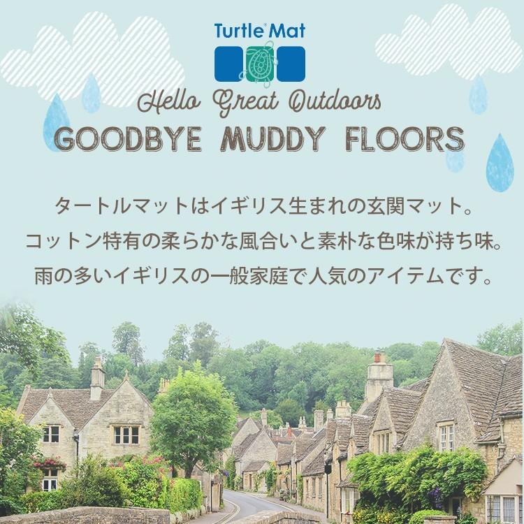 Turtle Mat (タートルマット) RHS Botanica Green 75×120cm 【Jumping】