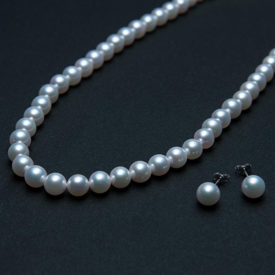 新しく着き 7 0mm 7 5mm さくら花珠真珠ネックレス さくら花珠真珠 鑑別書付 上位品質 7 0 7 5mm あこや真珠ネックレスピアスセット ペア セット ピアス レディースアクセサリー