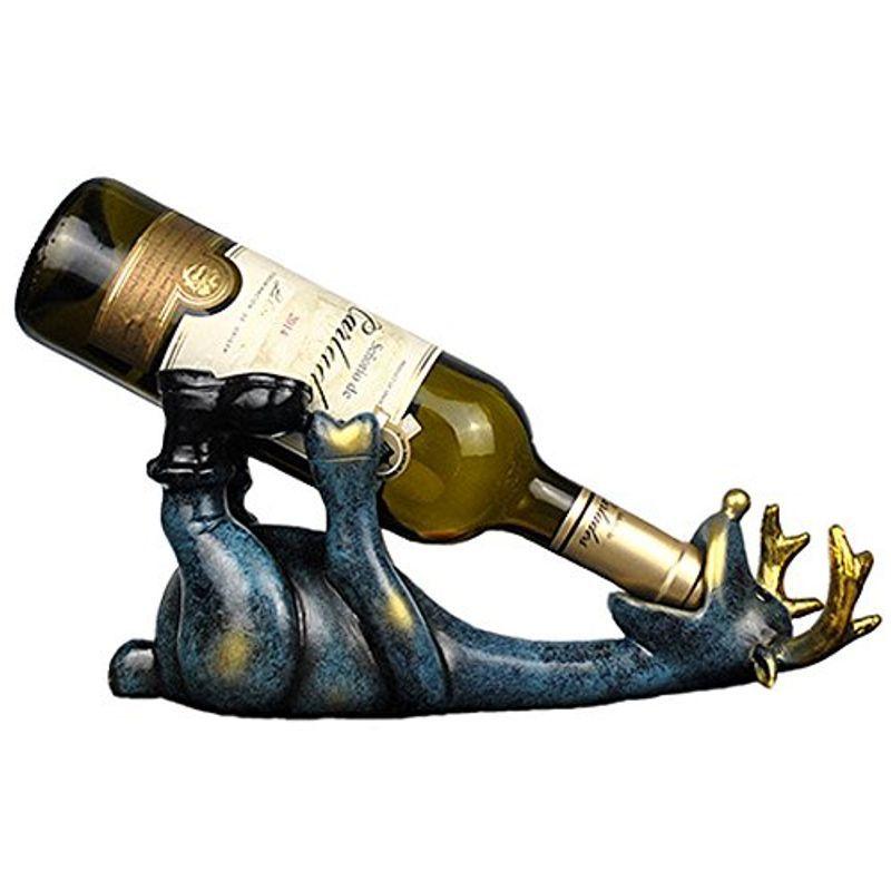 在庫処分】 Anberotta アンティーク ワインホルダー ワインラック ワイン シャンパン ボトル ホルダー スタンド インテリア 選べるタイプ W 
