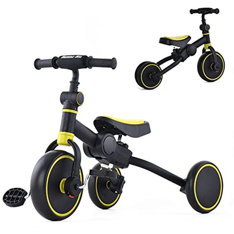 信頼 Kesaih 三輪車 ペダル後付き自転車 5 In 1 折りたたみ 組み立て不要 キッズ 子供用 1 5歳幼児に向け 乗用玩具 おもちゃ 乗 送料無料 Turningheadskennel Com