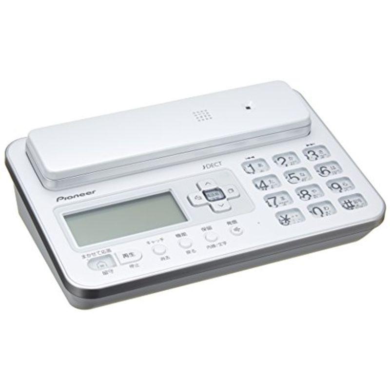 超熱 パイオニア DECTフルコードレス留守番電話 ホワイト TF-FA70S-W 固定電話機
