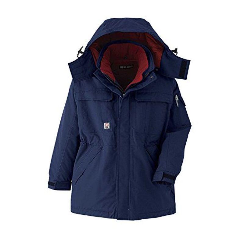 ASAHICHO 防水極寒コート 秋冬用 69300 7 ネイビー M