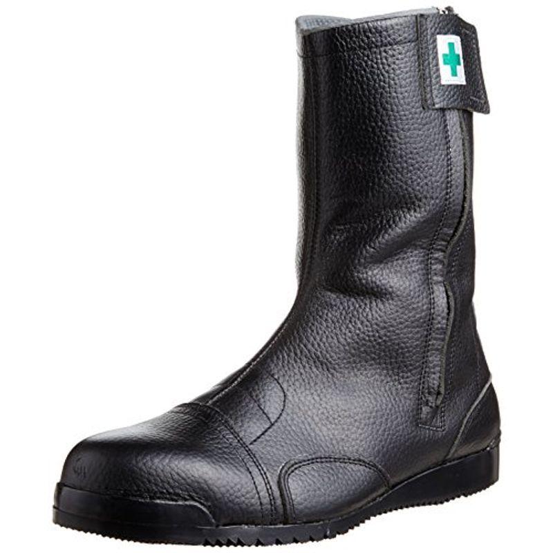 ノサックス 安全靴 高所用JIS規格 みやじま鳶半長靴 M208 メンズ 黒 25cm(25cm)