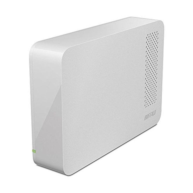BUFFALO USB3.0用 PC/家電対応 外付けHDD 2TB ホワイト HD-LC2.0U3-WHE