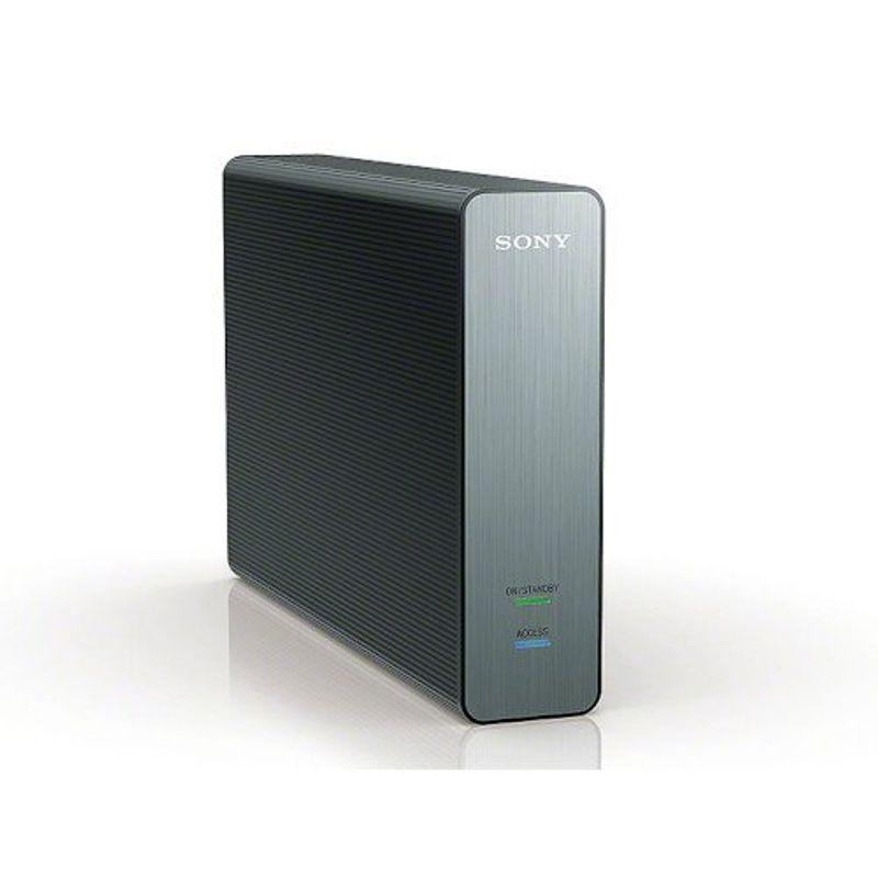 ソニー PC&TV録画用 薄さ3.5cmスタイリッシュ&コンパクト据置き型外付HDD(USB3.0・2TB) 黒 HD-D2B B