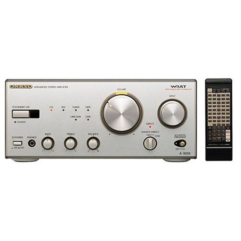 超高品質で人気の ONKYO INTEC205 プリメインアンプ A-909X(S) #1 00332ブラック・ジャック カルテ9「人面瘡」