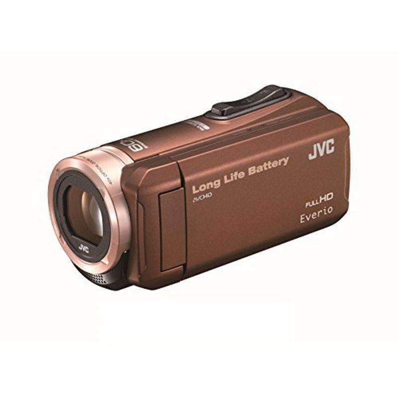 お手軽価格で贈りやすい JVC KENWOOD JVC ビデオカメラ EVERIO 内蔵メモリー32GB ブラウン GZ-F100-T ビデオカメラ