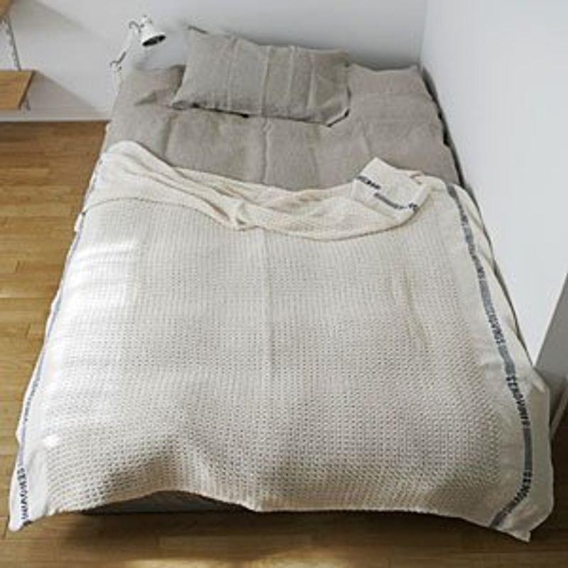 フォグ フォグリネンワーク fog linen work | コットンブランケット |肌掛け 綿毛布 コットン 綿 寝具|lhe31