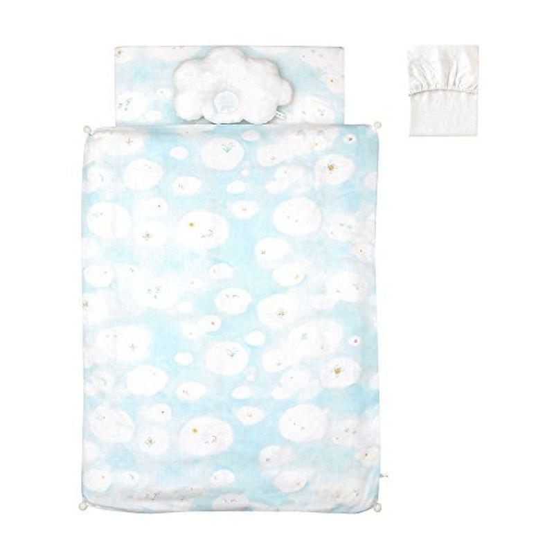 10mois(ディモワ)-NAOMI ITO ベビー用おふとんセット ウォシュロンふとん(丸洗い可)・クリーンくるマット(丸洗い可) UNR