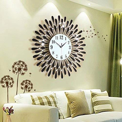 早割クーポン 壁時計 欧式 壁掛け時計 壁飾り 時計 静音 高級 モダン おしゃれ 個性 インテリアリ リビング オフィス 玄関 客 日本製 Www Doctor Plan Com