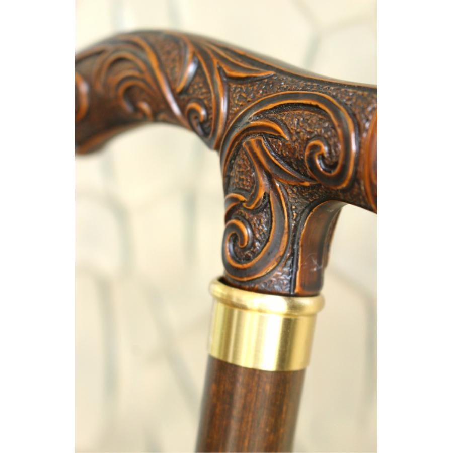 杖 つえ ステッキ おしゃれ 上品で深みのある英国ヴィクトリア調