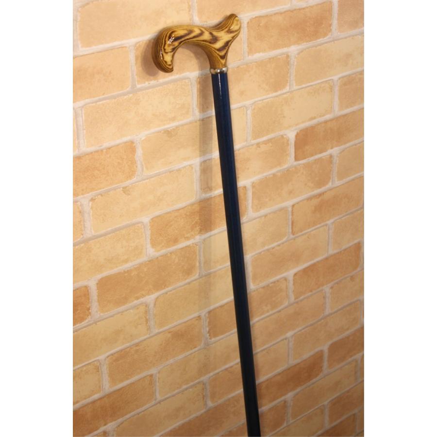 杖 つえ ステッキ おしゃれ ドイツ製 若々しいデニムブルーが