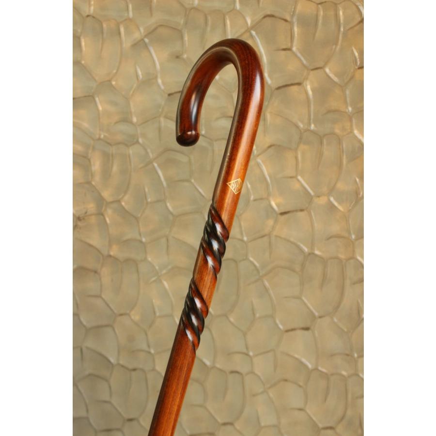 男性用木製ステッキ ひねり ドイツ製 【公式通販】