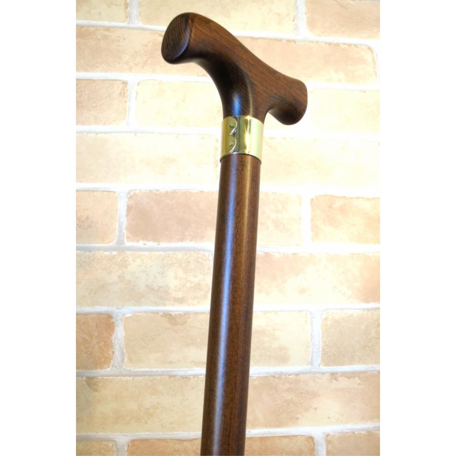 天然木製ステッキ　ドイツ製　ウォルナット　男性用 杖 男性 おしゃれ 高級 ドイツ製 一本杖 ステッキ 誕生日 ギフト