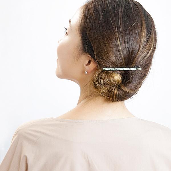 ヘアクリップ ☆ クリップ まとめ髪 送料無料 ラインストーン ピン