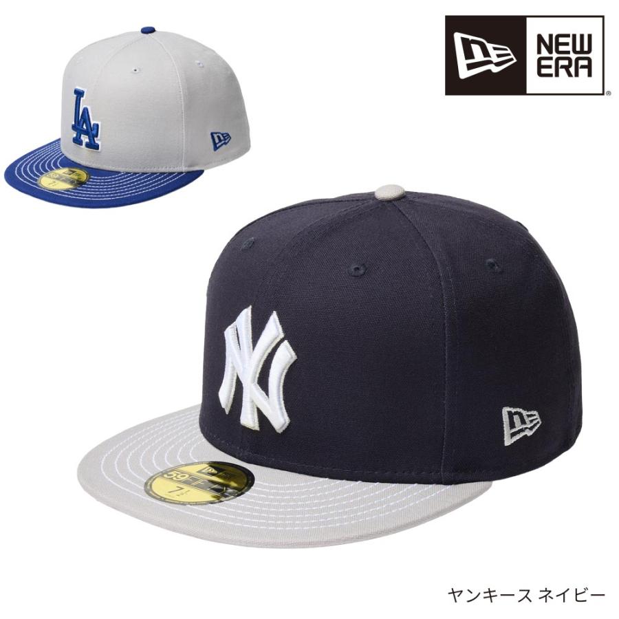 NEW ERA（ニューエラ） 59FIFTY Duck Canvas ヤンキース ドジャース