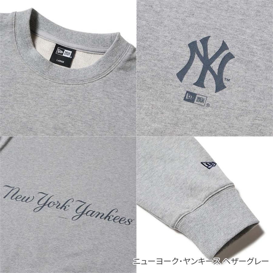 ニューエラ NEWERAクルーネック メンズ 裏毛 スウェット NEWERA ドジャース ヤンキース スウェット 146826_10