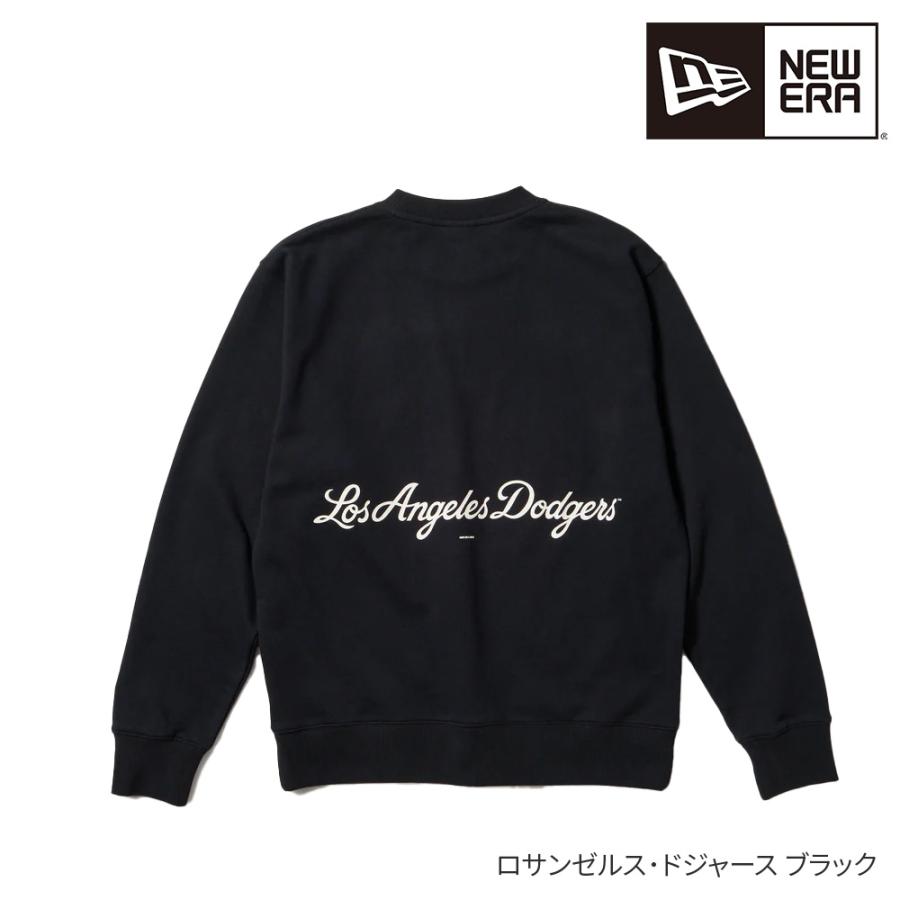 ニューエラ NEWERAクルーネック メンズ 裏毛 スウェット NEWERA ドジャース ヤンキース スウェット 146826_1