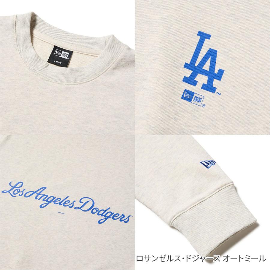 ニューエラ NEWERAクルーネック メンズ 裏毛 スウェット NEWERA ドジャース ヤンキース スウェット 146826_6