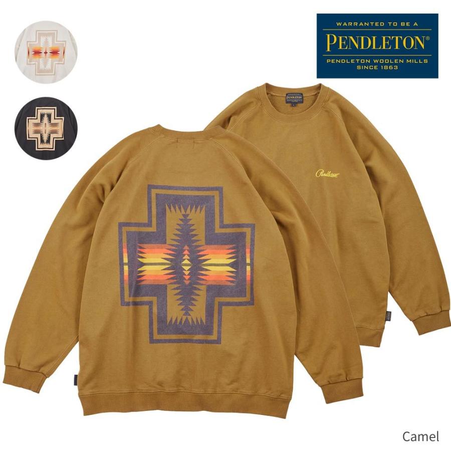 ペンドルトン 送料関税無料 Pendleton ラグランバックプリントスウェットプルオーバー 1475 5005