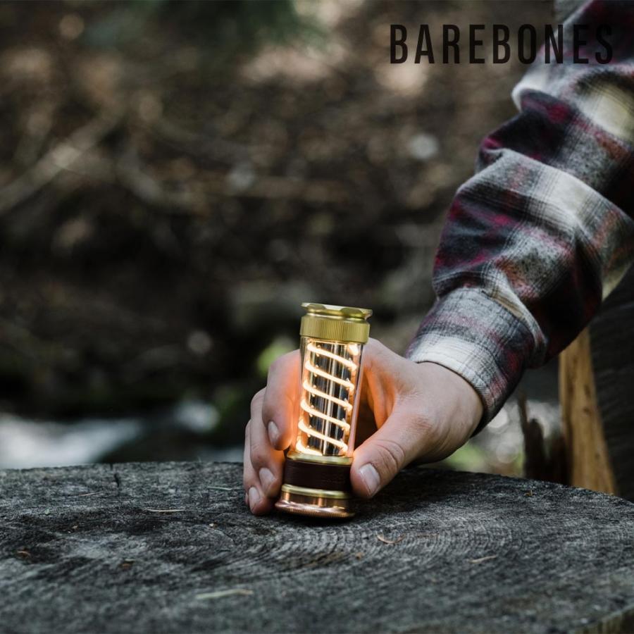 BAREBONES ベアボーンズ エジソンライトスティックLED2.0ブラス