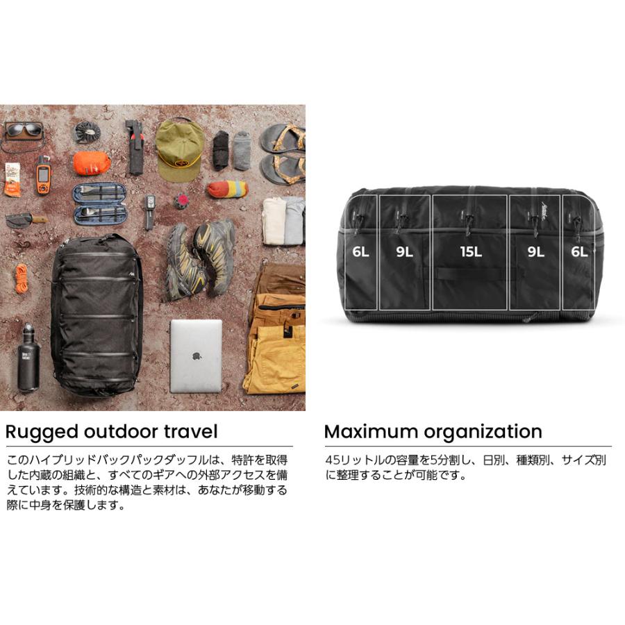MATADOR（マタドール） セグ45 ダッフルパック : KOBEYA SPORTS WEB 
