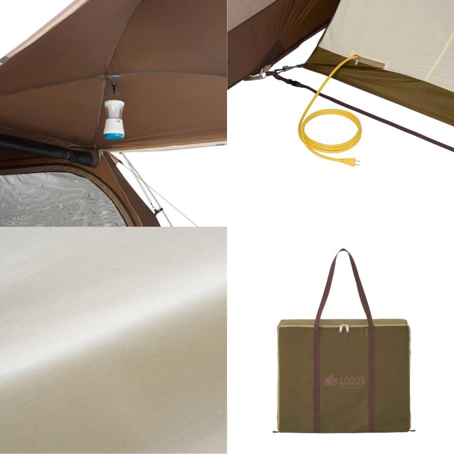 【新品】 ロゴス Tradcanvas T/C PANELドゥーブル XL・プラス-BC 71201009 【TM1835333486】(65280円)