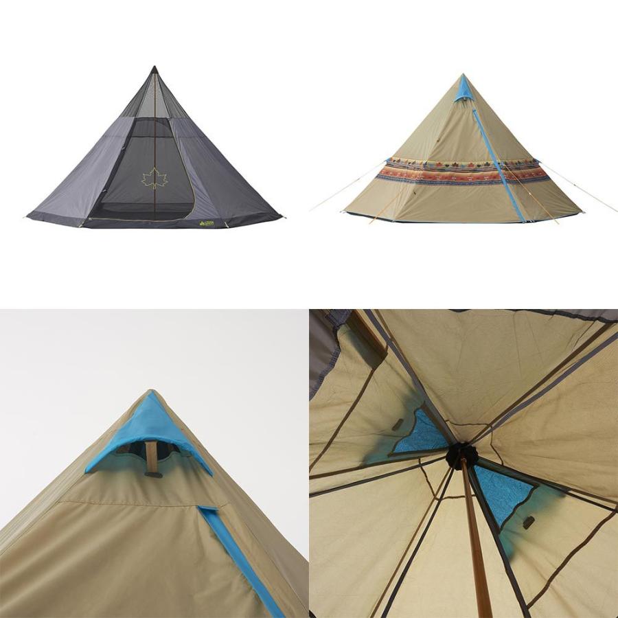 LOGOS ロゴス ナバホ Tepee 400 セット-BB 71908002 22SSテント LOGOS ロゴス ナバホ Tepee 400 セット-BB 71908002 22SSテント